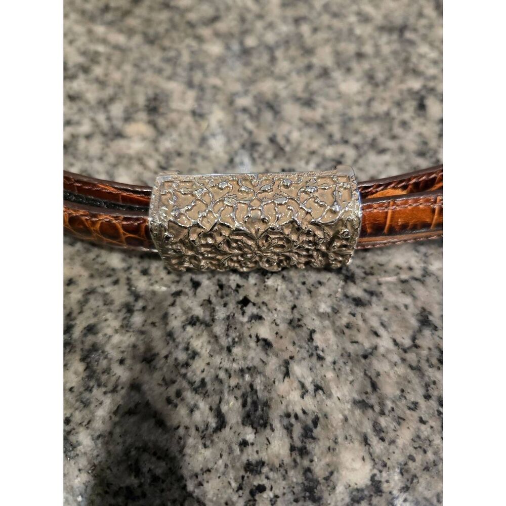 Terry Stack Leather Belt - Picture 2 of 6